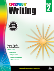 spectrum | writing workbook | grade 2, printable