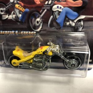 Blast Lane Motorcycle (yellow paint) JIFFY LUBE Hot Wheels special edition diecast 1/64 scale