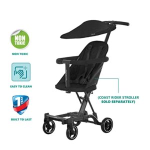 Dream On Me Coast Rider Stroller Canopy for Dream On Me Coast Rider Stroller, Black