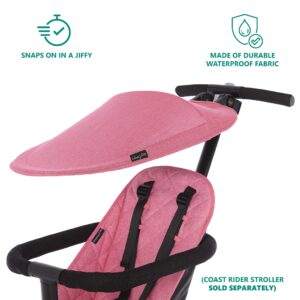 Dream On Me Coast Rider Stroller Canopy for Dream On Me Coast Rider Stroller, Pink