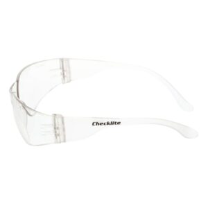 Clear Lens Protective Safety Glasses, Polycarbonate Impact Resistant Lens (Pack of 12) ANSI Z87+ Compliant
