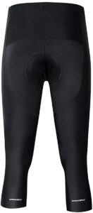 cawanfly men's cycling shorts padded cycling 3/4 capri compression tights shorts pants for cycling bicyle tights