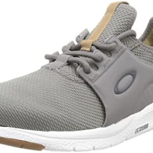 Oakley Men's Dry Sneaker, Grigio Scuro, 12