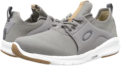 Oakley Men's Dry Sneaker, Grigio Scuro, 12