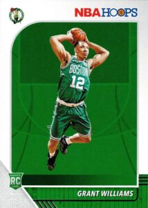 2019-20 panini nba hoops basketball #218 grant williams rookie card boston celtics