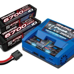 Traxxas 2997 - Power Cell 8S 14.8V LiPo Battery / Dual iD Charger Completer Pack