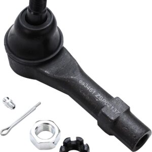 Detroit Axle - 4 Front Inner Outer Tie Rods for 1998-2011 Ford Ranger, 1998-2001 Explorer Mercury Mountaineer Mazda B2500, Inner Outer Tie Rod End Links Replacement