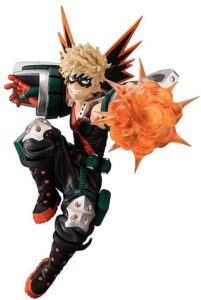 ichibansho figure - my hero acadamia - katsuki bakugo (next generations! feat. smash rising), bandai spirits collectible statue