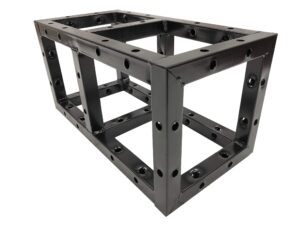 cedarslink lk-2040 16" length square 8"x8" black trussing box truss section bolt