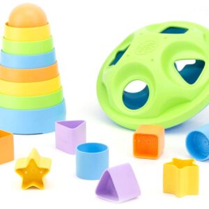 Green Toys Stacker & Shape Sorter Set