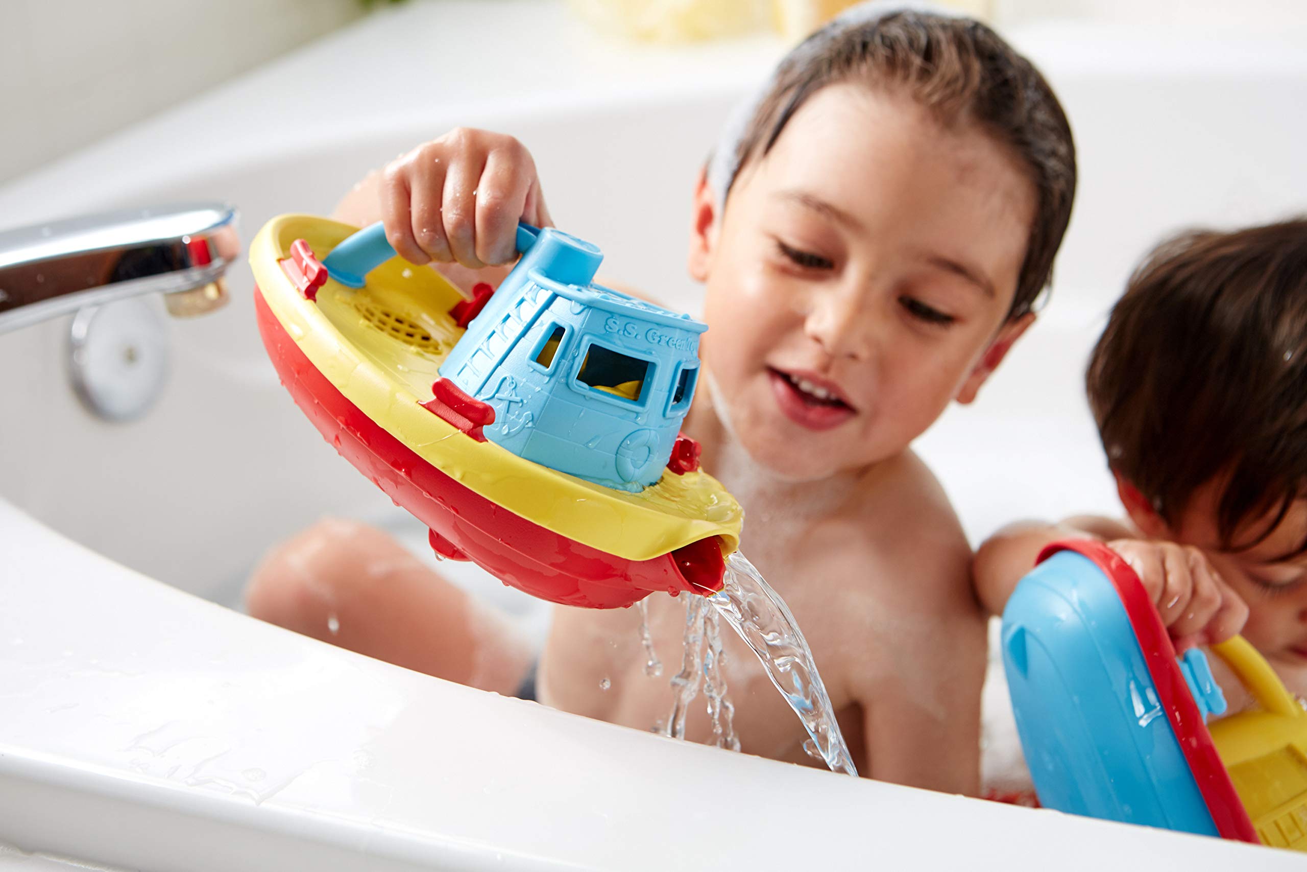 Green Toys Tug Boat & Submarine Combo Pack