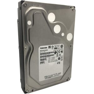 Toshiba MG04ACA400N 4TB 64MB Cache 7200RPM SATA III 6.0Gb/s 3.5" Internal Enterprise NAS Hard Drive (Renewed)