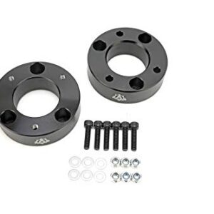 Front Leveling Kit 2.5" Inches - Fits 2004-2018 Ford F-150 Pickup Truck 2WD, 4 Wheel Drive 4WD, 4x4 - Front Strut Spacers Lift 2 1/2 Inch - Forged Aircraft Aluminum Billet Construction