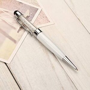 ProductsForYou 3 in 1 Crystal USB Pen with Stylus, Writing Ballpoint Pen with 8GB Hidden USB Flash Drive, Travel and Business Gift for Men and Women, Stylus Pen Compatible with iPad, Tablets, iPhone