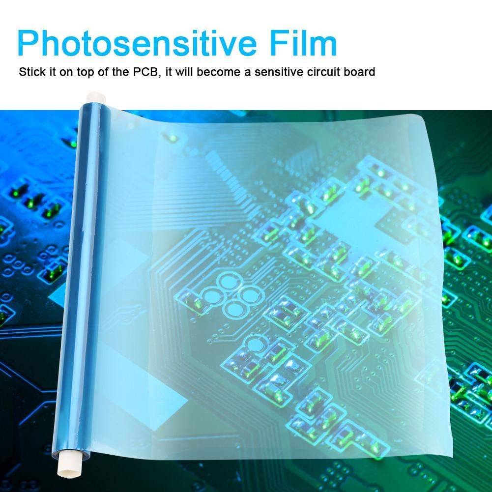 Photosensitive Film, 5m Portable Photosensitive Dry Film for Circuit Production Photoresist Sheet, Electronic Accessories, Electronic Supplies