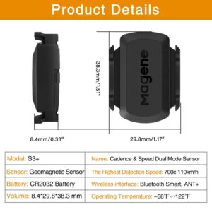 Magene S3 Cadence/Speed Sensor