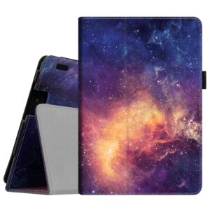 fintie folio case for kindle fire hdx 8.9 - slim fit leather cover (only fit fire hdx 8.9" 2014 4th generation and 2013 3rd generation) - galaxy