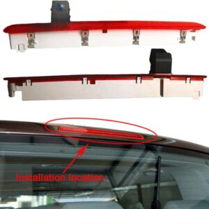 Car Third Roof Top Mount Brake Lamp Camera Brake Light Rear View Backup Camera for VW T6 Bus Transporter Business(1 Door) ab 2016 Bj (NO.1 Backup Camera)