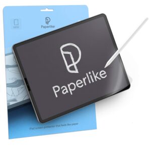 paperlike (2 pieces) for ipad pro 11" (2020/21/22) & ipad air 10.9" (2020/22) - screen protector for drawing, writing, and note-taking like on paper