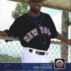 2003 Upper Deck Prospect Premieres #43 Lastings Milledge NM-MT RC Rookie Mets