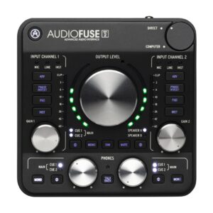 Arturia - AudioFuse - Compact Versatile Audio Interface with Creative Software for Recording, Production, Podcasting, Guitar