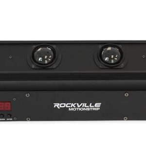 Rockville MOTIONSTRIP Motorized Moving Head RGBW Color Strip Wash/Beam Light Bar