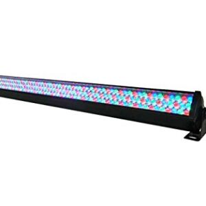 Rockville ROCKSTRIP 252 LED 5 Channel DMX RGB Color Strip DJ Wash Up Light Bar