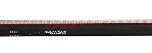 Rockville ROCKSTRIP 252 LED 5 Channel DMX RGB Color Strip DJ Wash Up Light Bar