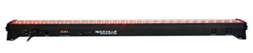 Rockville ROCKSTRIP 252 LED 5 Channel DMX RGB Color Strip DJ Wash Up Light Bar