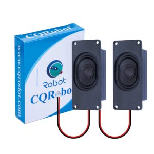 CQRobot Speaker 3 Watt 4 Ohm Compatible with Arduino Motherboard, JST-PH2.0 Interface. It is Ideal for a Variety of Small Electronic Projects.