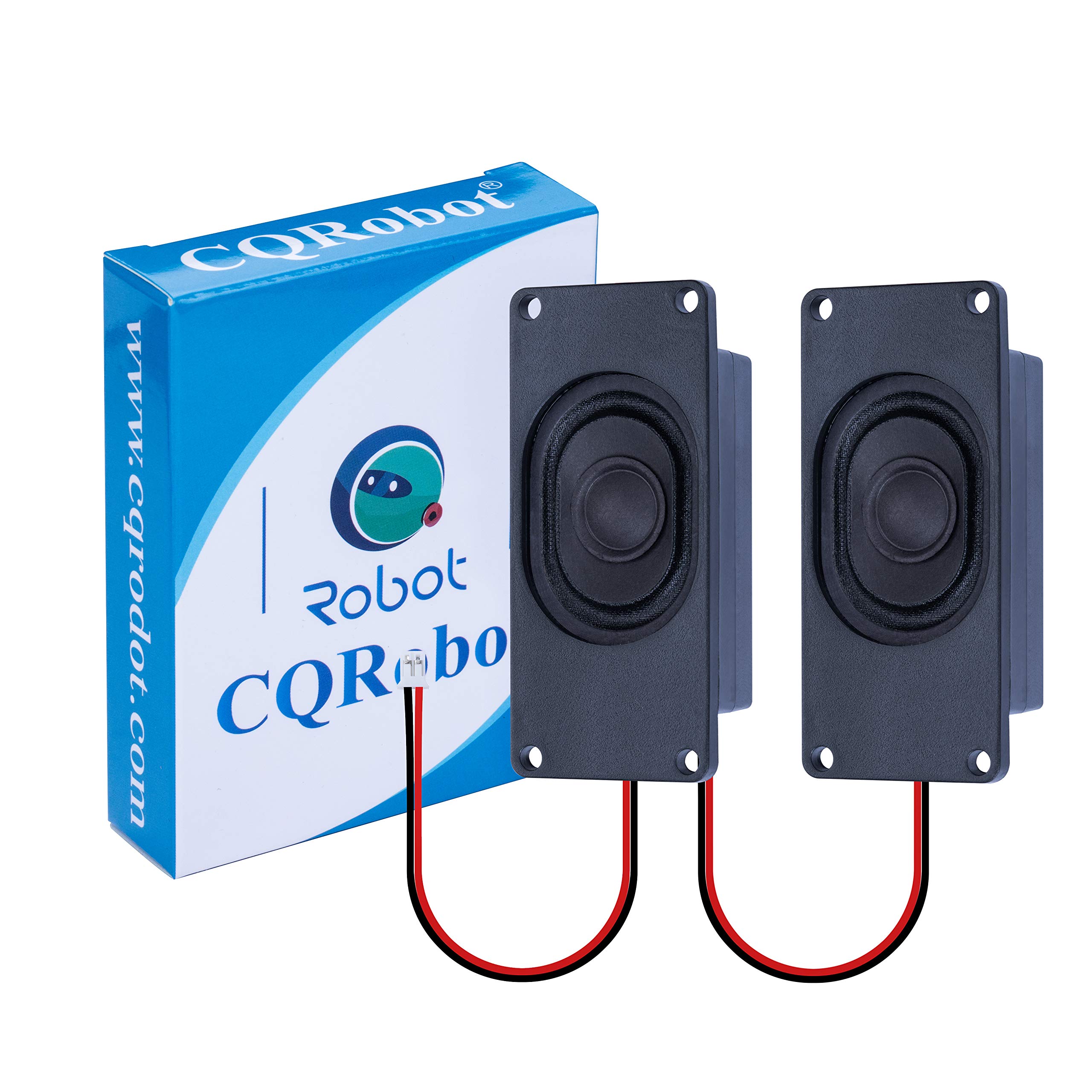 CQRobot Speaker 3 Watt 4 Ohm Compatible with Arduino Motherboard, JST-PH2.0 Interface. It is Ideal for a Variety of Small Electronic Projects.