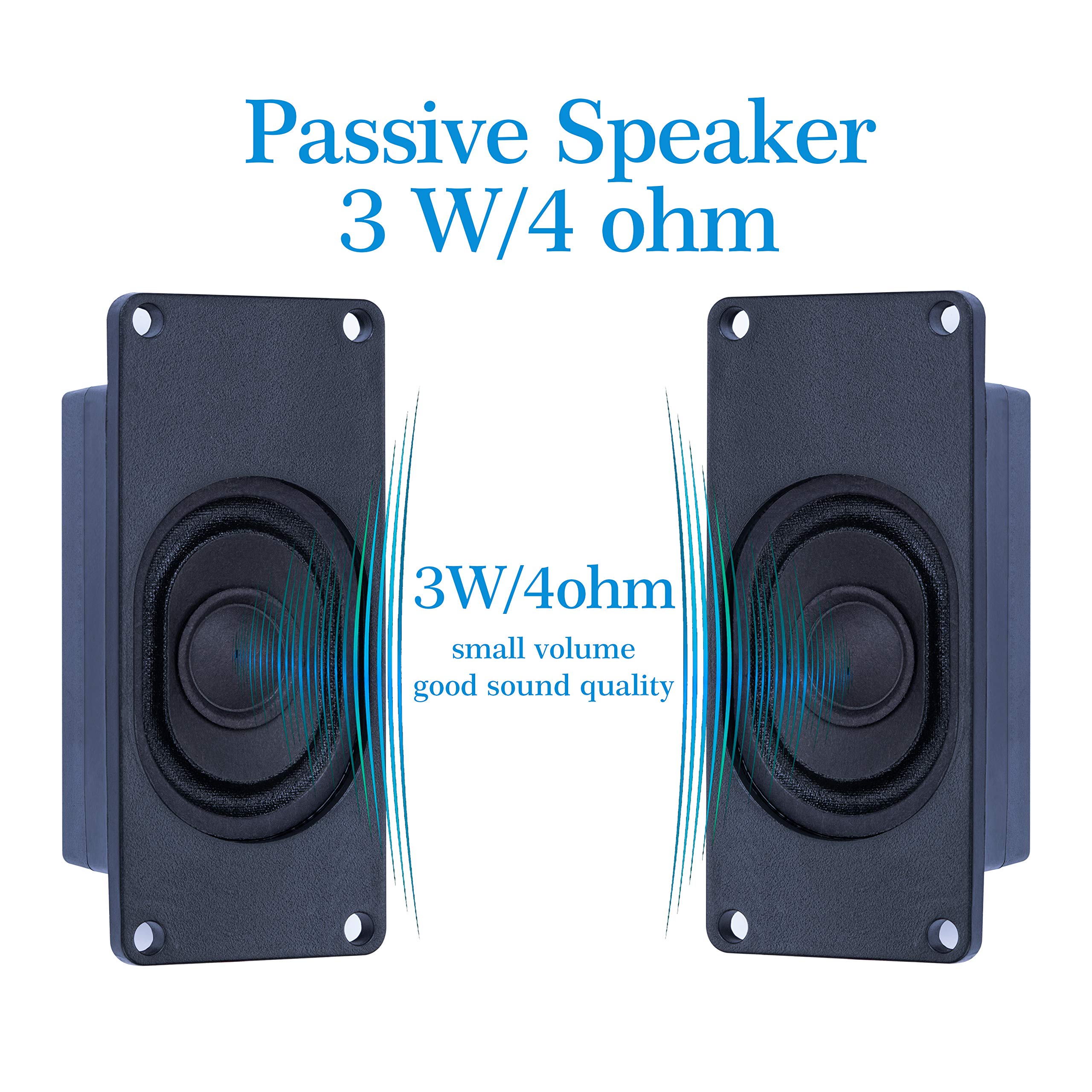 CQRobot Speaker 3 Watt 4 Ohm Compatible with Arduino Motherboard, JST-PH2.0 Interface. It is Ideal for a Variety of Small Electronic Projects.