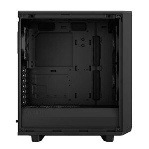 Fractal Design Meshify 2 Compact Black ATX Flexible High-Airflow Light Tinted Tempered Glass Window Mid Tower Computer Case