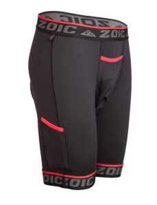 zoic essential liner short - men's black, l