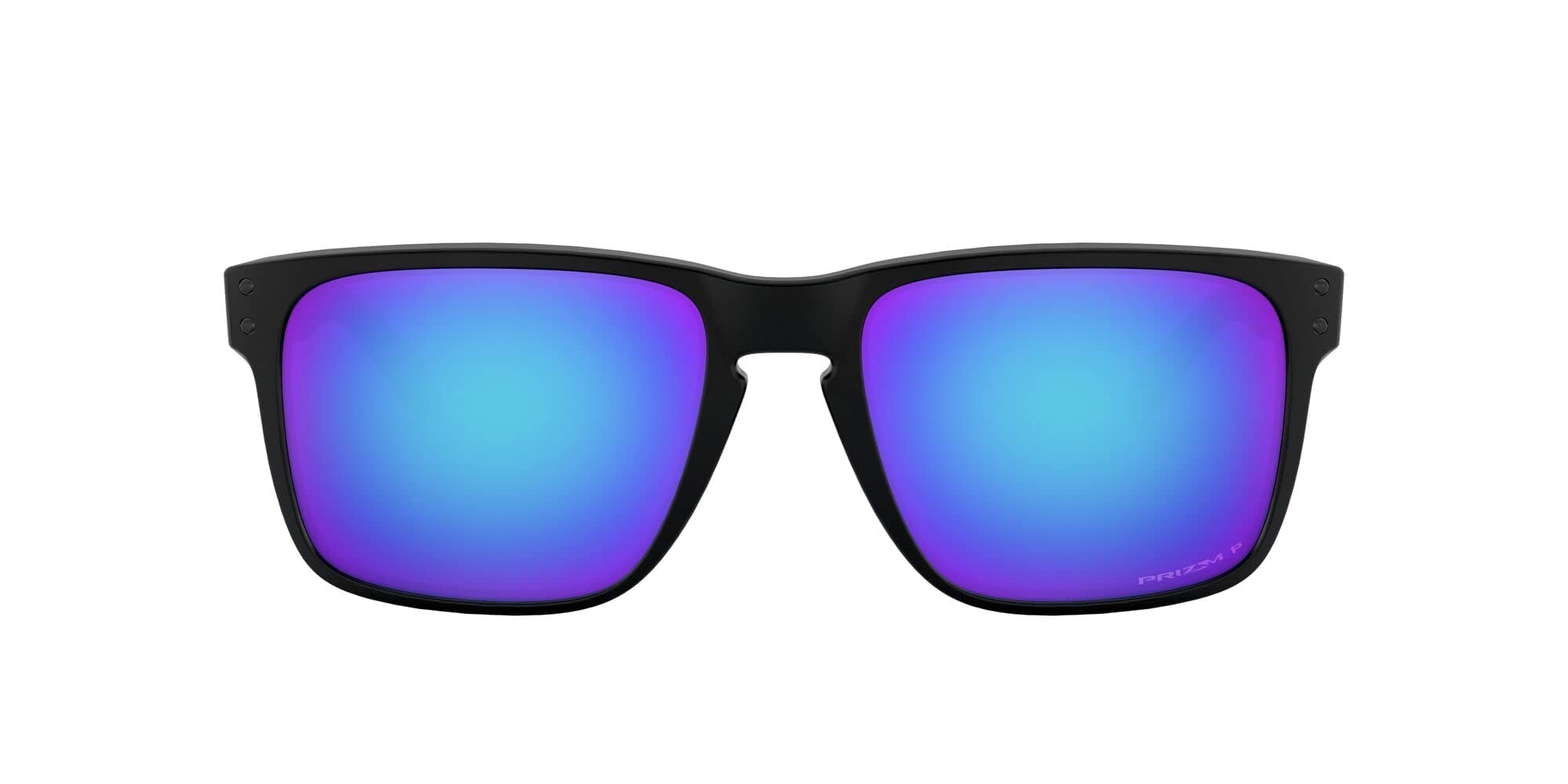 Oakley Men's OO9417 Holbrook XL Square Sunglasses, Matte Black/Prizm Sapphire Iridium Polarized, 59 mm