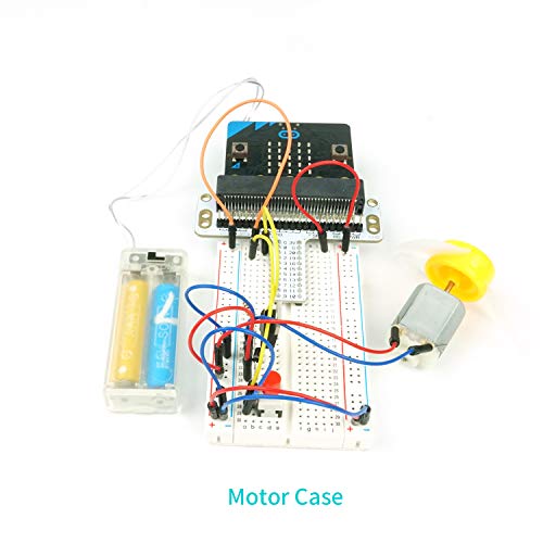 ELECFREAKS microbit Starter Kit for Kid 24 Accessories Micro:bit Basic Coding Electronics Kit, STEM Educational DIY Experiment Kit, Electric Circuit Learning with Guidance Manual(Without Micro: bit)