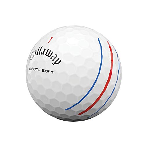 2020 Callaway Chrome Soft Golf Balls (Triple Track White)