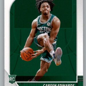 2019-20 Panini Hoops #227 Carsen Edwards Boston Celtics RC Rookie NBA Basketball Trading Card