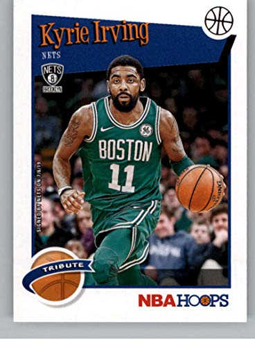 2019-20 Panini Hoops #290 Kyrie Irving Brooklyn Nets NBA Basketball Trading Card