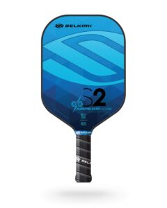 selkirk amped pickleball paddle | fiberglass pickleball paddle with a polypropylene x5 core | pickleball rackets made in the usa | 2021 s2 lightweight sapphire blue |