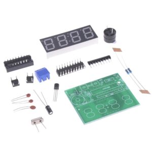 gump's grocery at89c2051 digital 4 bits electronic clock electronic production suite diy kit