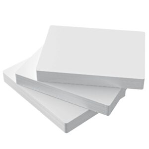 ktrio laminating sheets, holds 8.5 x 11 inch sheets 300 pack, 3 mil clear thermal laminating pouches 9 x 11.5 inch lamination sheet paper for laminator, round corner letter size