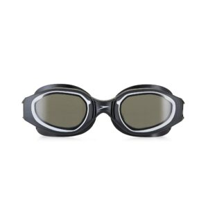 Speedo Unisex-Adult Swim Goggles Hydro Comfort, Black/Steel