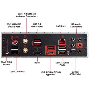 MSI MPG X570 Gaming Edge WiFi Motherboard (AMD AM4, DDR4, PCIe 4.0, SATA 6Gb/s, M.2, USB 3.2 Gen 2, AC Wi-Fi 5, HDMI, ATX) (Renewed)