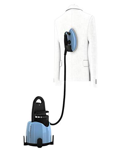 Laurastar Lift Plus Steam Iron in Blue Sky: Swiss Engineered 3-in-1 Steam Generator that Irons, Steams, and Purifies Your Clothes