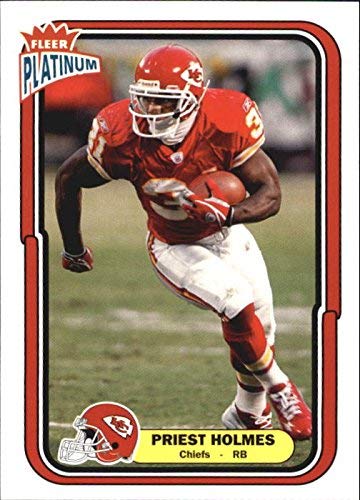 2004 Fleer Platinum #53 Priest Holmes NFL Football Trading Card