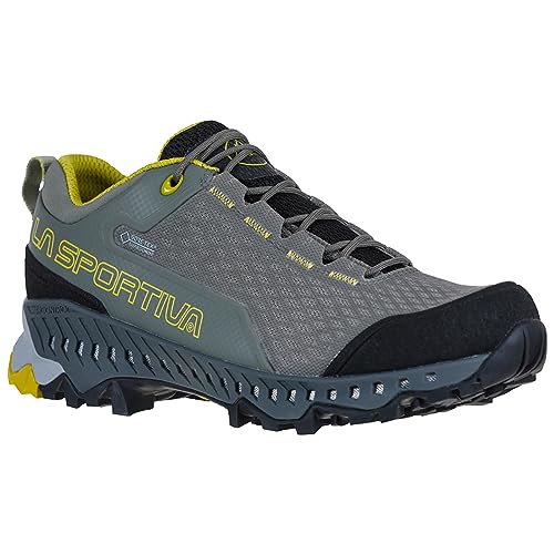 La Sportiva Womens Spire GTX Low Hiking Shoes, Clay/Celery, 7.5-8