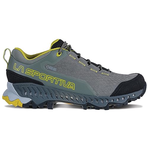 La Sportiva Womens Spire GTX Low Hiking Shoes, Clay/Celery, 7.5-8