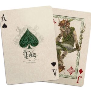 Bicycle Creatures of The FAE Playing Cards Gent Supply, Green