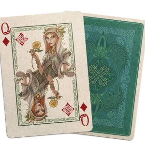 Bicycle Creatures of The FAE Playing Cards Gent Supply, Green